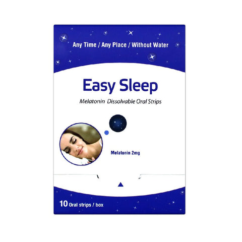 Easy Sleep Melatonin Oral Strip (10 Strips / 20 Strips) - Laboflex - 8809409184999