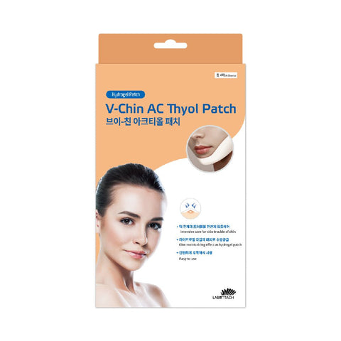 V - Chin AC Thyol Patch (2 Packs of 2 Sheets) - Laboflex - V - Chin - AC - Patch